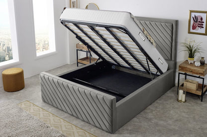 Ceramic Upholstered Gaslift Bed