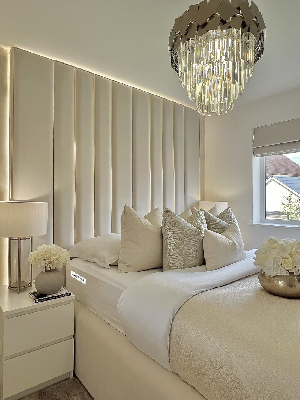 Empire High Headboard Bed