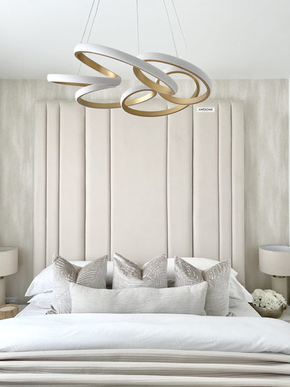 Celina High Headboard Bed