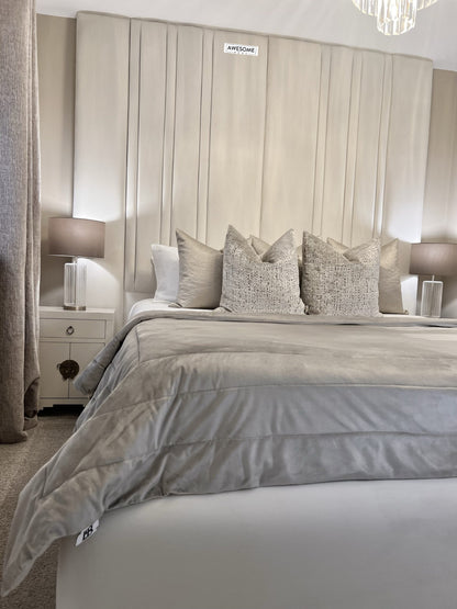 Queen High Headboard Bed