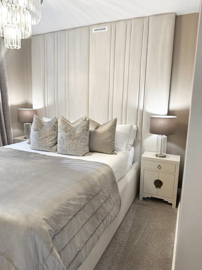 Queen High Headboard Bed