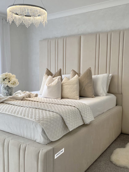 Ameera High Headboard Bed