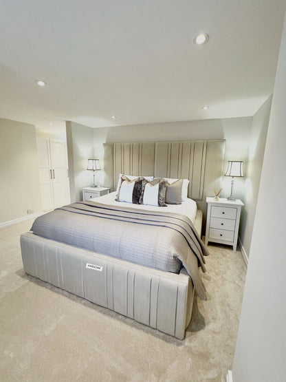 Ameera High Headboard Bed