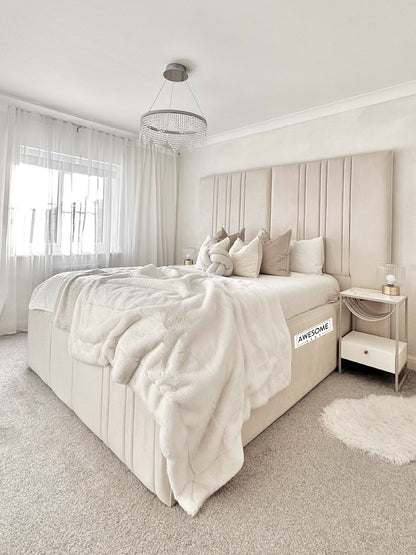 Ameera High Headboard Bed